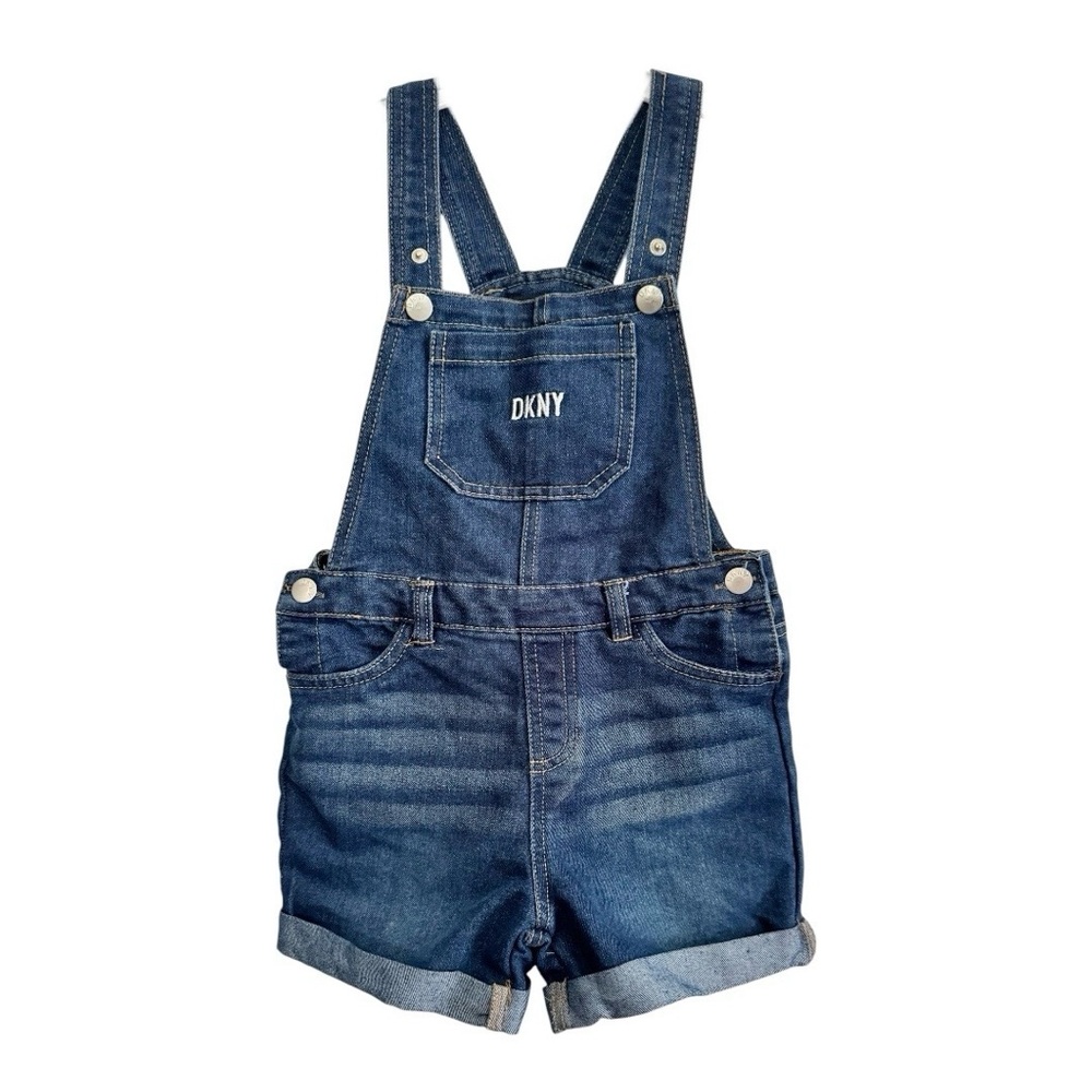 DKNY Blue Denim Overalls Size 6X